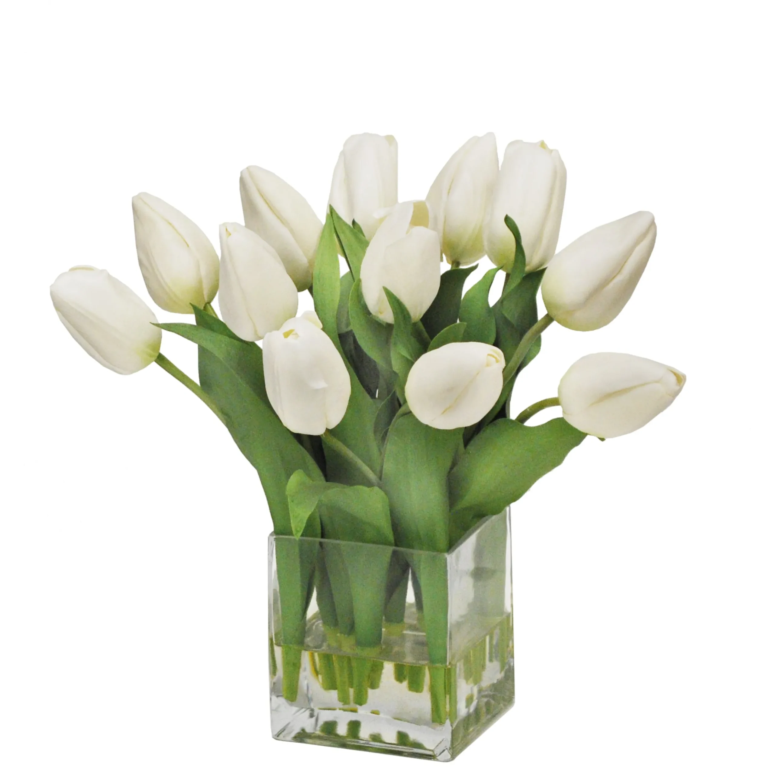 Tulips in Vase 13"