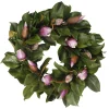 WREATH MAGNOLIA BUD 24"